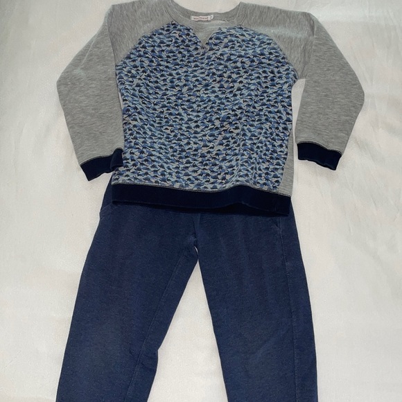 Bundle: Heather Navy Patagonia joggers plus a free Monoprix Kids Dino Sweatshirt - Picture 6 of 9